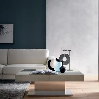 Tavolino Trasformabile con top effetto Malta Ares Mega di Altacom