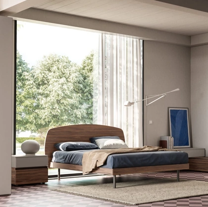 Letto con testiera Park Night 22 di Orme