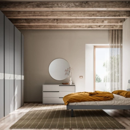 Letto con testiera Sogno Night 05 di Orme