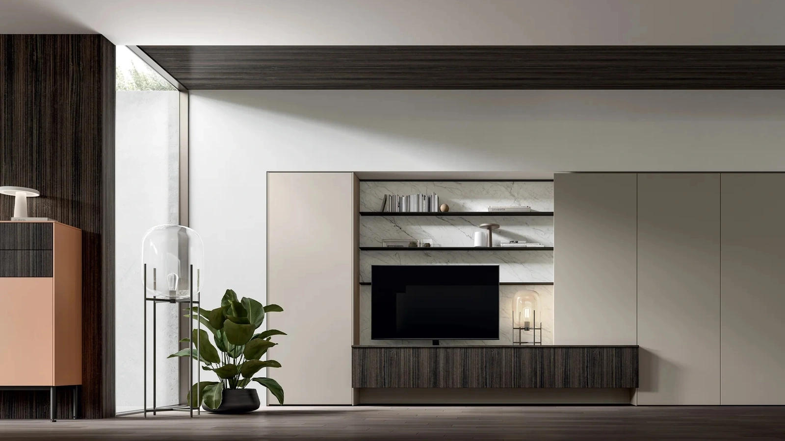 Parete Attrezzata Living Kali di Arredo3