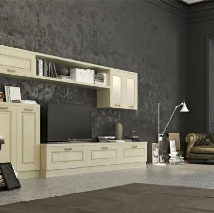 Parete Attrezzata in legno Verona III di Arredo3