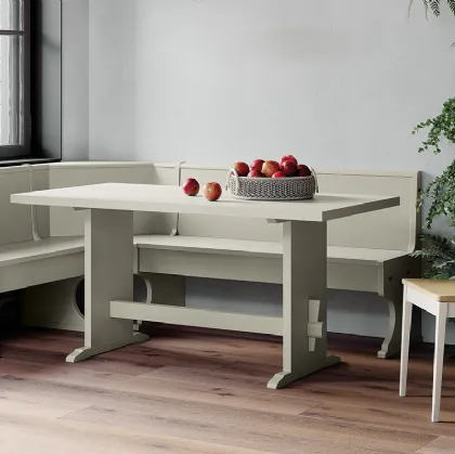 Tavolo Fratino in legno impiallacciato di Arredo3