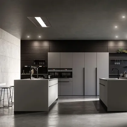 Cucina Moderna Tratto 10 n 05 con isole di Arredo3